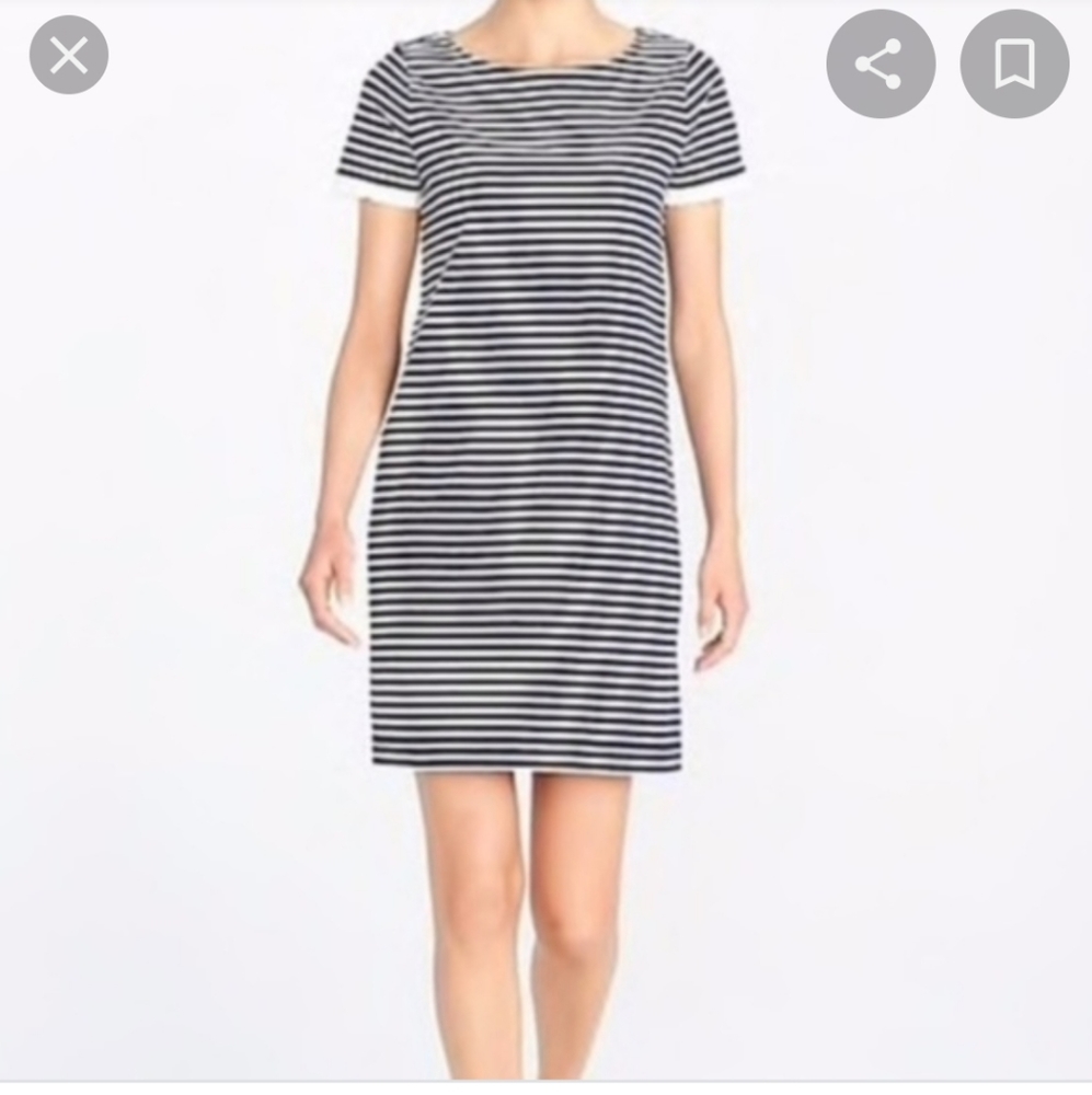 J Crew striped Poplin Preppy!